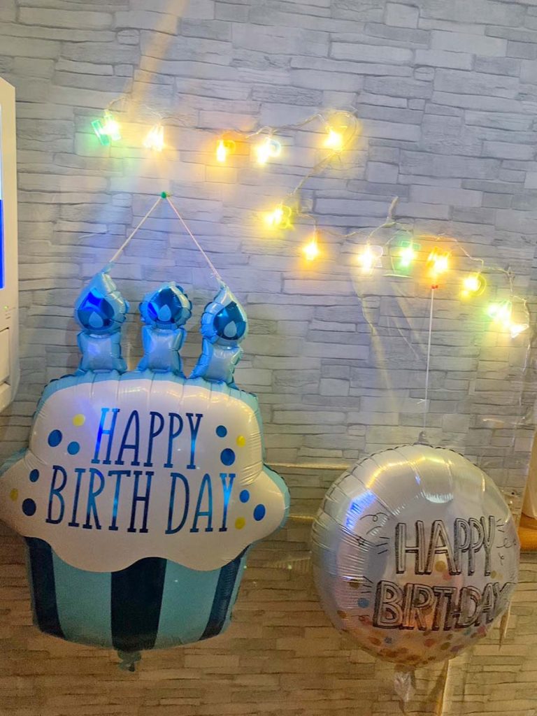 画像：誕生日会